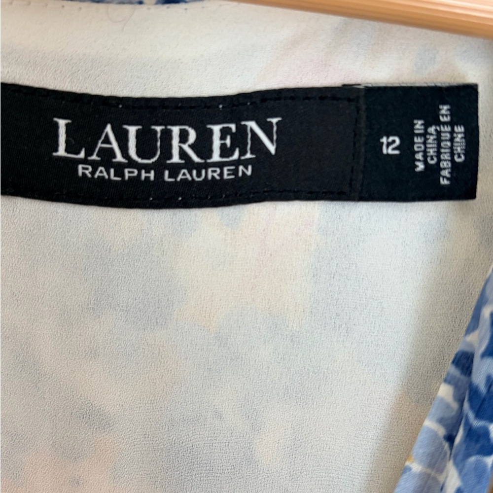 Ralph Lauren Georgette Floral Faux Wrap
Midi Dress Size 12 - Picture 3 of 3